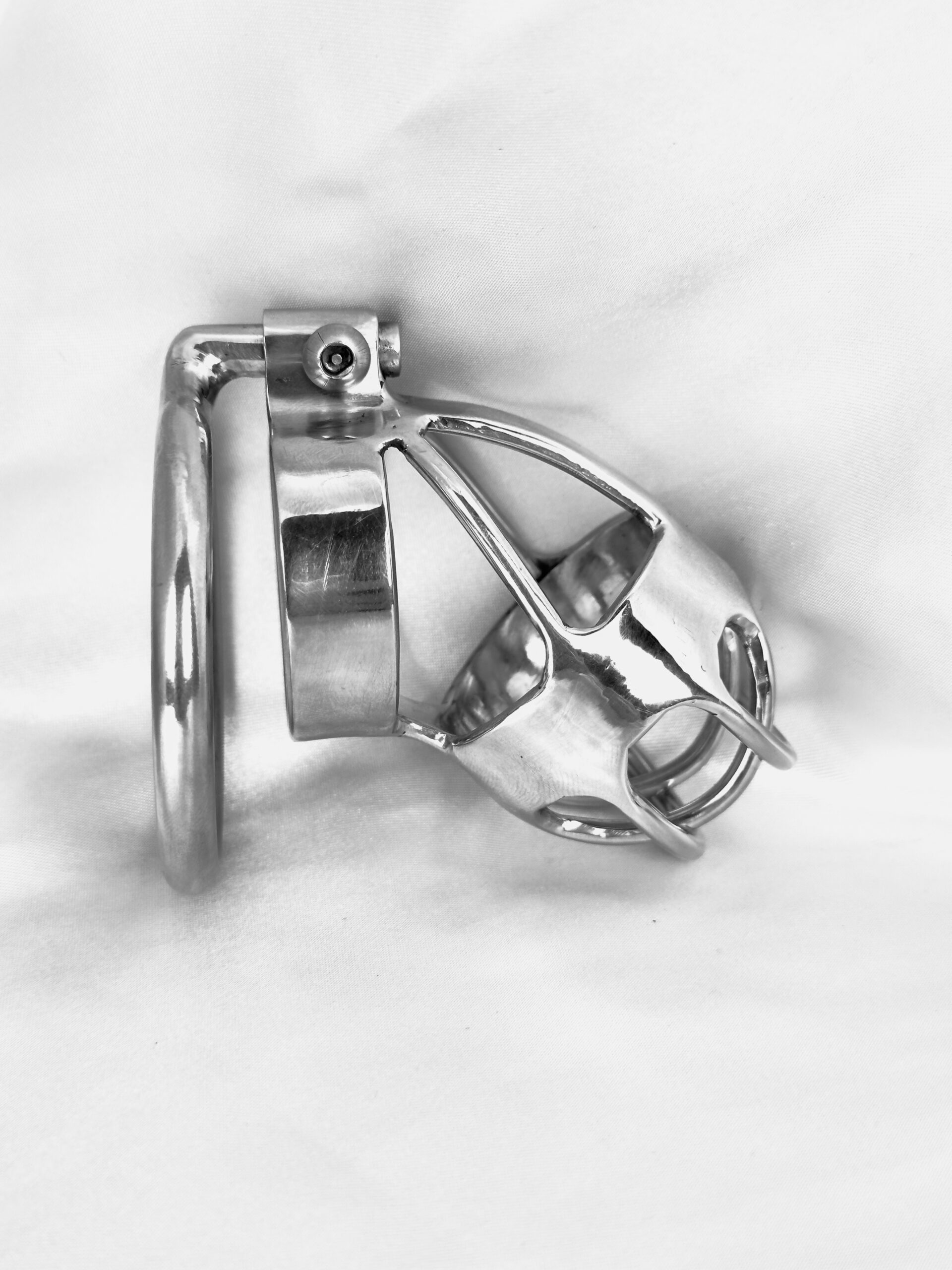 Lightweight Steel Chastity Cage